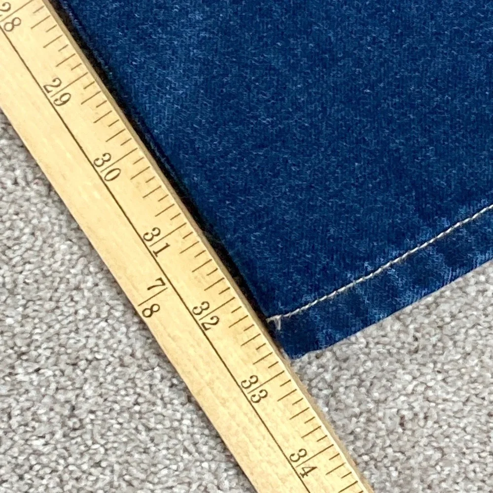 Ecko Unltd Foundry Baggy Carpenter Jeans Mens Sz 36 Dark Wash Wide Leg Denim